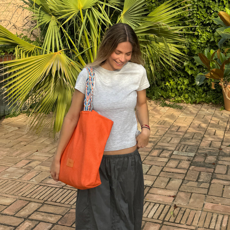SHOPPER NARANJA L