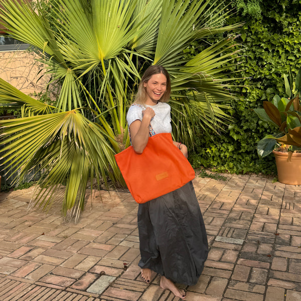 SHOPPER NARANJA L