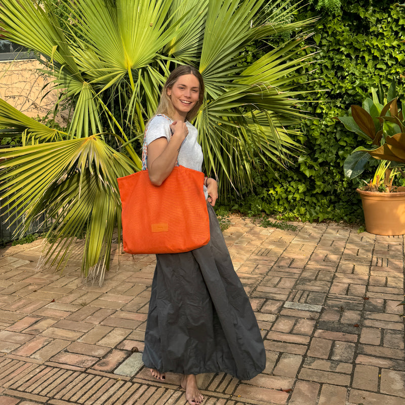SHOPPER NARANJA L