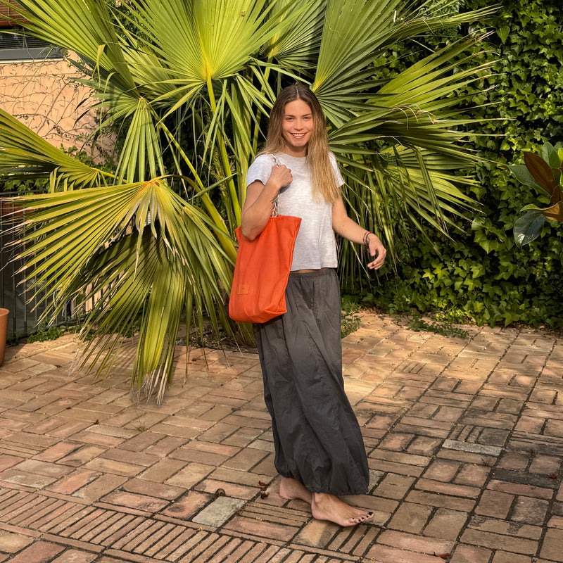 SHOPPER NARANJA L