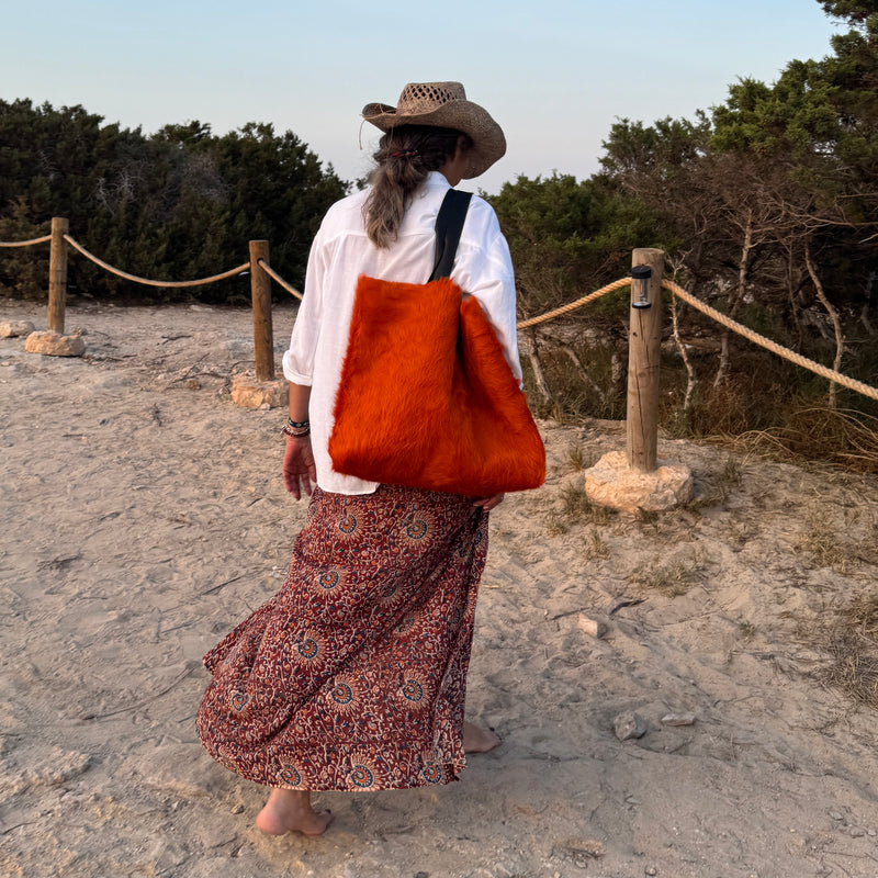 SHOPPER PELO NARANJA