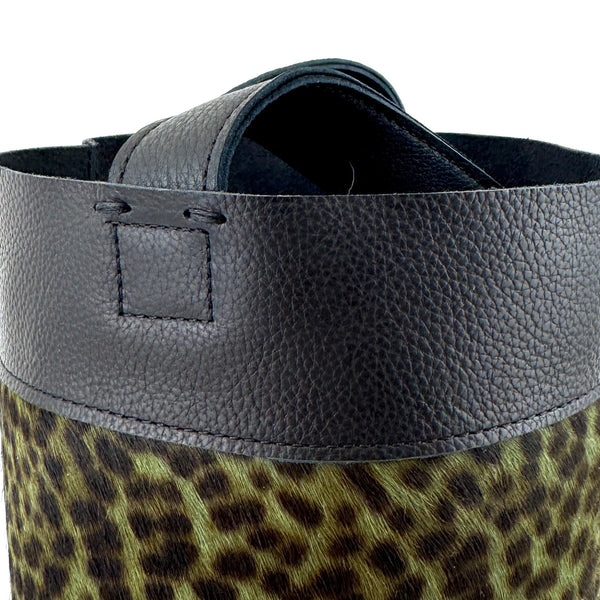 BANDOLERA ANIMAL PRINT VERDE EDICIÓN LIMITADA