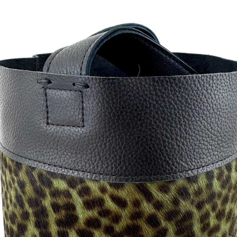 BANDOLERA ANIMAL PRINT VERDE EDICIÓN LIMITADA
