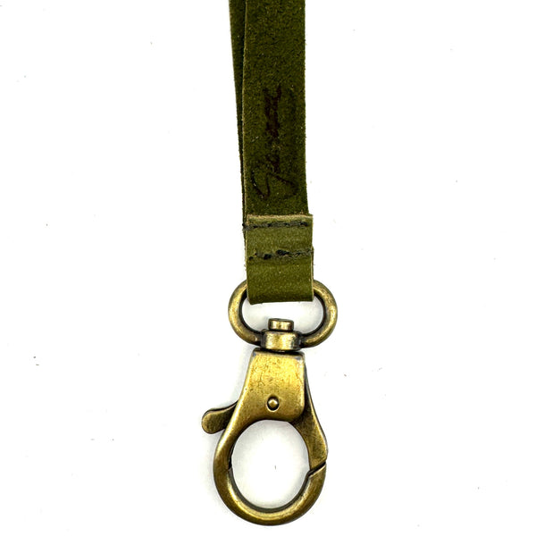 LLAVERO L NOBUK VERDE