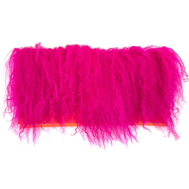 CARTERA DE MANO TIBET-LAMB NARANJA