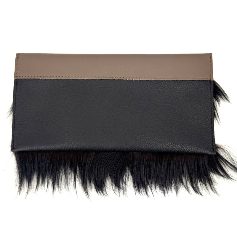 CARTERA DE MANO YAK MARRÓN
