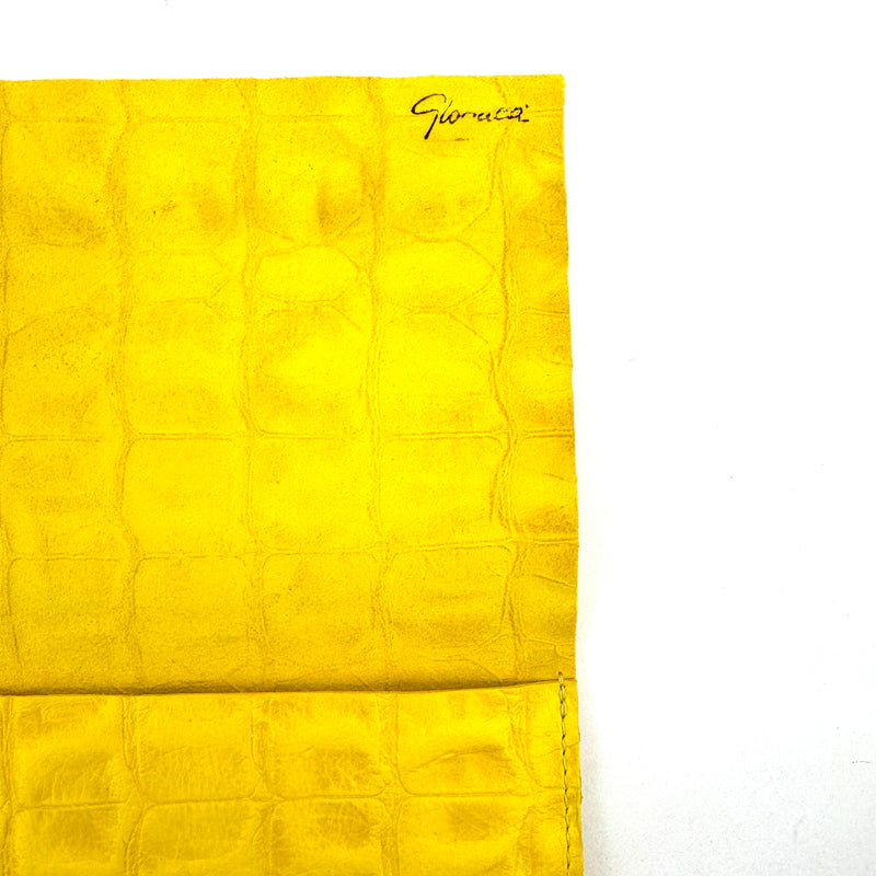 CARTERA DE MANO COCO AMARILLO