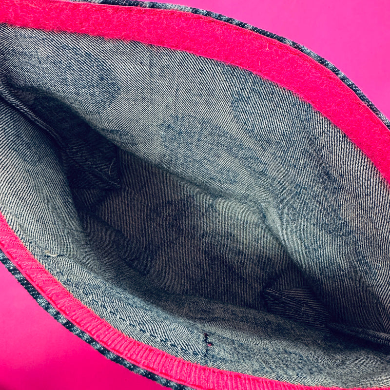 BOLSA PEQUEÑA FUCSIA