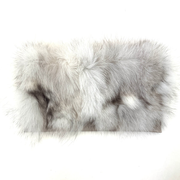 CARTERA DE MANO ZORRO GRIS