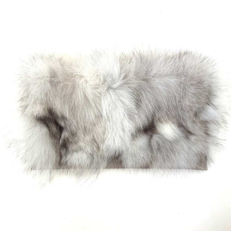CARTERA DE MANO ZORRO GRIS