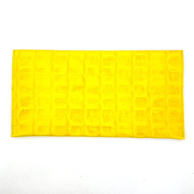 CARTERA DE MANO COCO AMARILLO