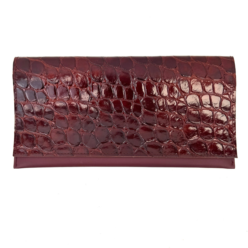 CARTERA DE MANO COCO GRANATE