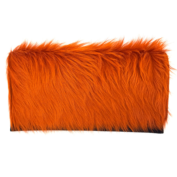 CARTERA DE MANO PELO NARANJA